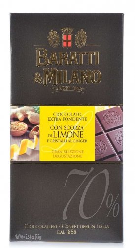 TAVOLETTA FOND CON SCORZA LIMONE E GINGER 75 GR