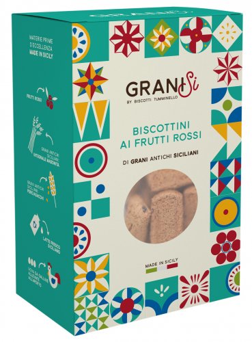 BISCOTTINI AI FRUTTI ROSSI 210 GR