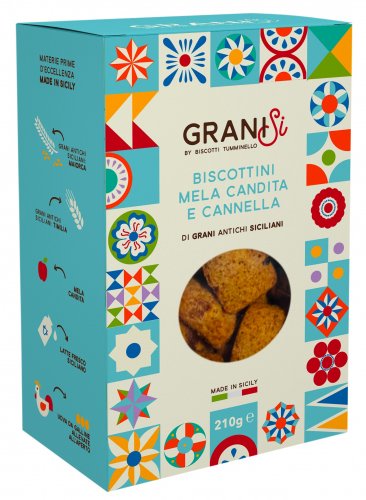 BISCOTTINI MELA E CANNELLA 210 GR