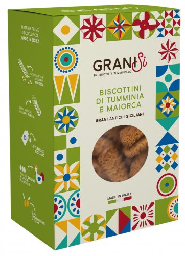 BISCOTTINI ALLA TUMMINA E MAIORCA 210 GR