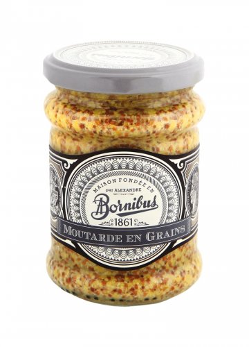 SENAPE CON GRANI INTERI GR. 250