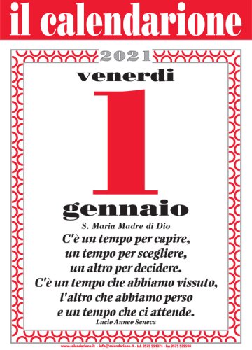 IL CALENDARINO 2021