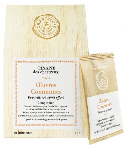 TISANA 'EUVRES COMMUNES' DOPO LO SFORZO 20 INFUSIONI