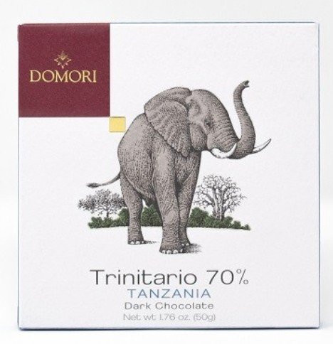TAVOLETTA TRINITARIO 70% TANZANIA 50 GR