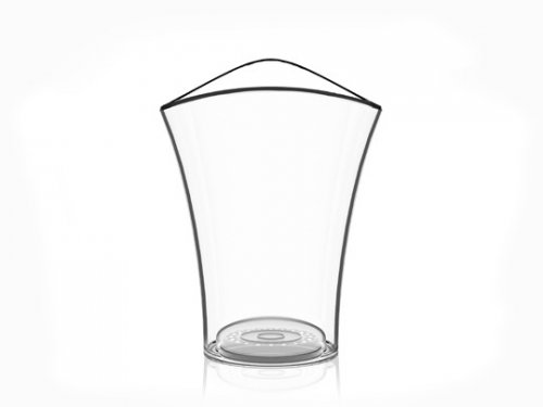 SECCHIELLO VELA BUCKET ROUND CLEAR