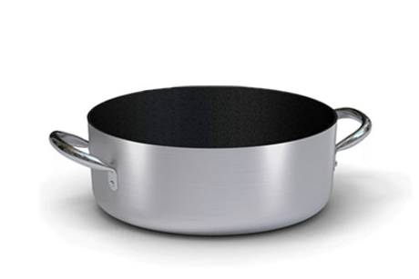 ART 6718 CASSERUOLA ANTIADERENTE 2 MANICI INDUZIONE CM 24