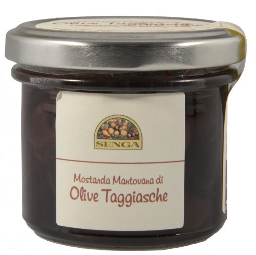 MOSTARDA MANTOVANA DI OLIVE TAGGIASCHE 120 GR