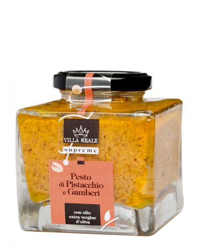 PESTO DI PISTACCHIO E GAMBERI SUPREME 180 GR