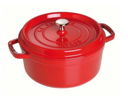 COCOTTE ROTONDA ROSSO CILIEGIA 30 CM