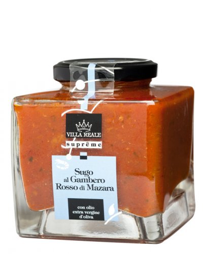 SUGO AL GAMBERO ROSSO DI MAZARA SUPREME 290 GR