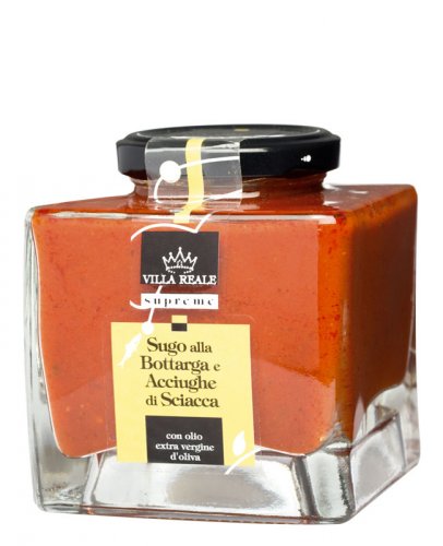 SUGO ALLA BOTTARGA E ACCIUGHE DI SCIACCA SUPREME 290 GR