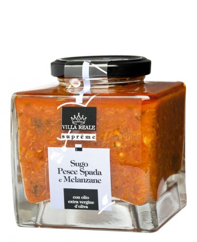 SUGO DI PESCE SPADA E MELANZANE SUPREME 290 GR