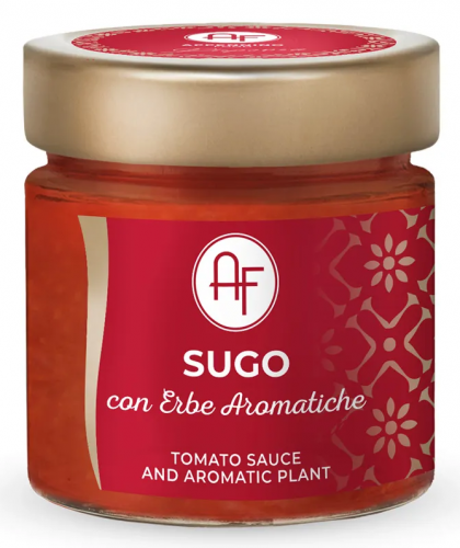 TOMATO SAUCE WITH AROMATIC HERBS 200 GR