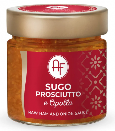RAW HAM AND ONION SAUCE 200 GR