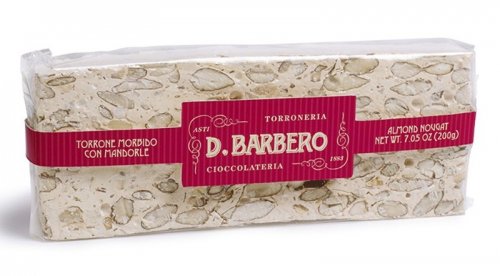 TORRONE MORBIDO CON MANDORLE 200 GR