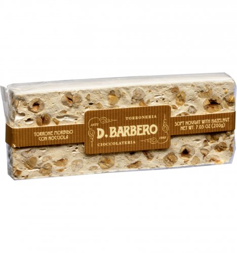 TORRONE MORBIDO CON NOCCIOLE 200 GR