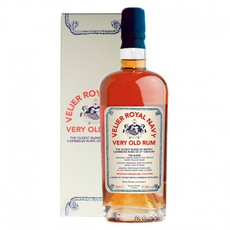 RUM VELIER ROYAL NAVY 17,42Y 700 ML