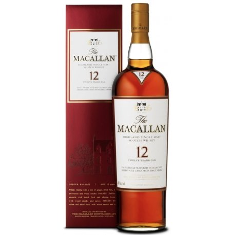 WHISKY 12Y SHERRY WOOD 43ø 700 ML